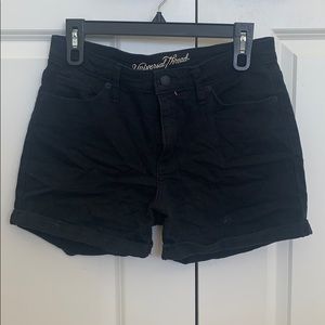 Target stretchy denim shorts